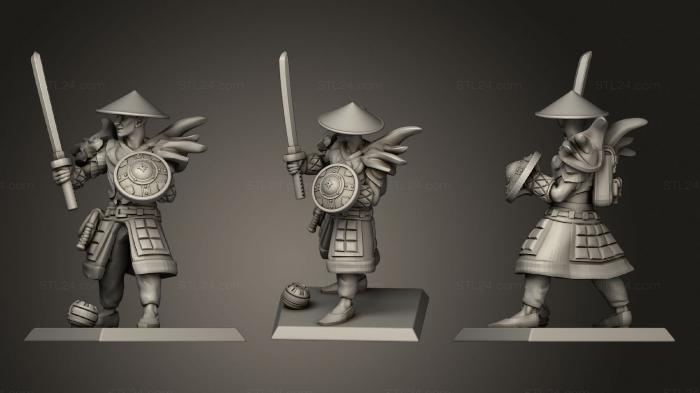 Military figurines (cixi, STKW_0734) 3D models for cnc